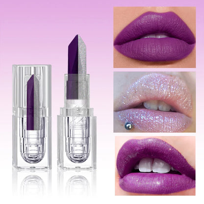 Purple Color-Changing Moisturizing Lipstick – Red Rose Temperature Sensitive Refillable Cosmetic