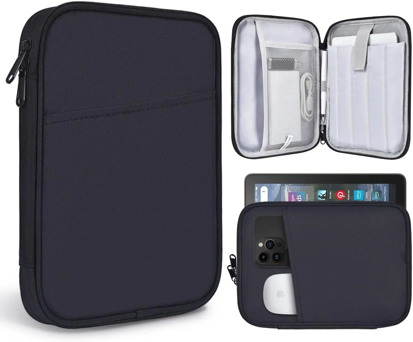 Shockproof Zipper Sleeve Case for RedMagic Astra & Gaming Tablet 3 Pro 9.06" Protective Pouch Cover