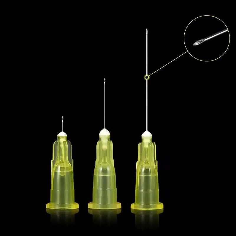 Superfine Precision Needles Assorted Sizes (18G–34G) – 4mm–38mm Lengths, Stainless Steel Fine Point Needles for Craft, Lab & General Use