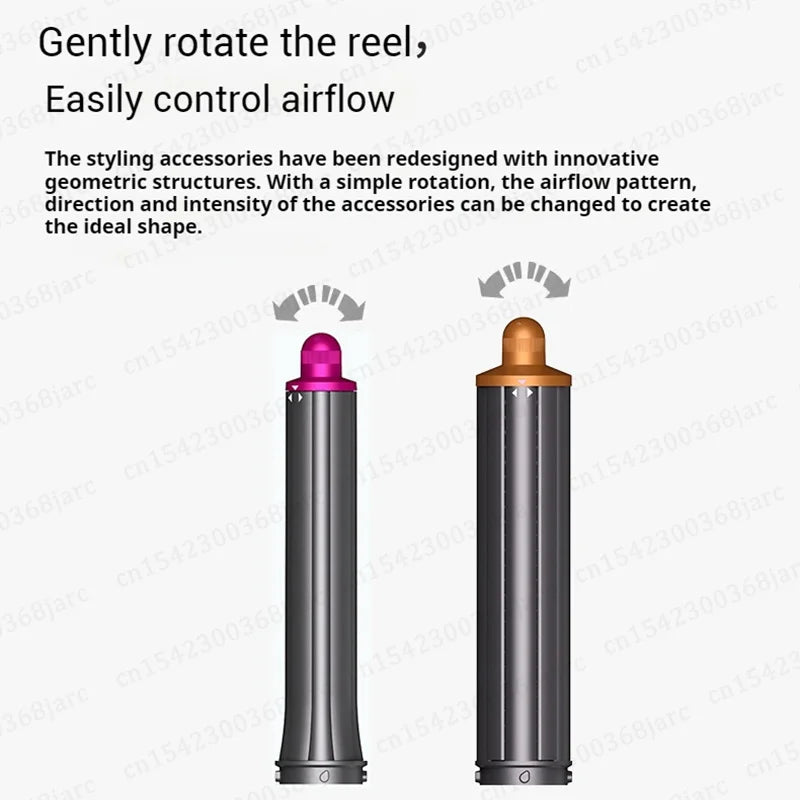 Automatic Curling Nozzle Attachment – Upgraded Hair Dryer Accessory for Dyson Supersonic HD16, HD15, HD08