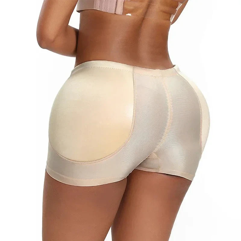 Women’s Butt Lifter Panties — Seamless Padded Hip Enhancer Shapewear, Booty Lift Shorts & Corset Underwear