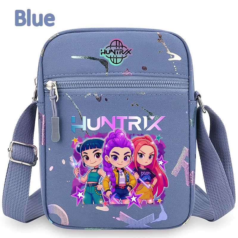 K-Pop Demon Hunters Crossbody Phone Bag – HUNTRX Rumi Huntrix Coin Wallet Shoulder Purse