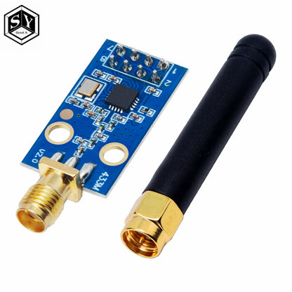 CC1101 Wireless Transceiver Module with SMA Antenna – 315/433/868/915MHz for Arduino