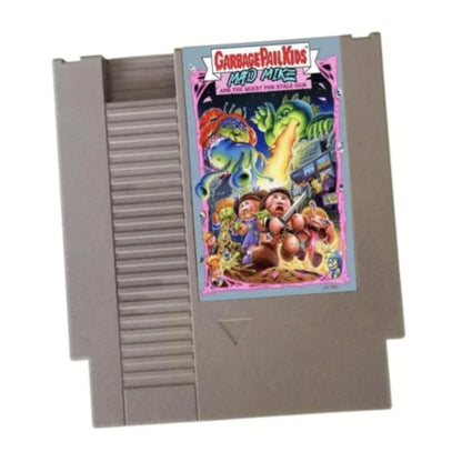 Garbage Pail Kids 8-Bit Retro Game Cartridge – 72-Pin NES Console Video Game Card