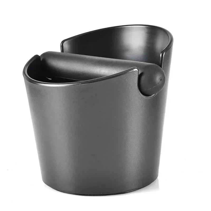 Shock-Absorbent Coffee Knock Box – Anti-Slip Espresso Grind Dump Bin for Barista Coffee Waste