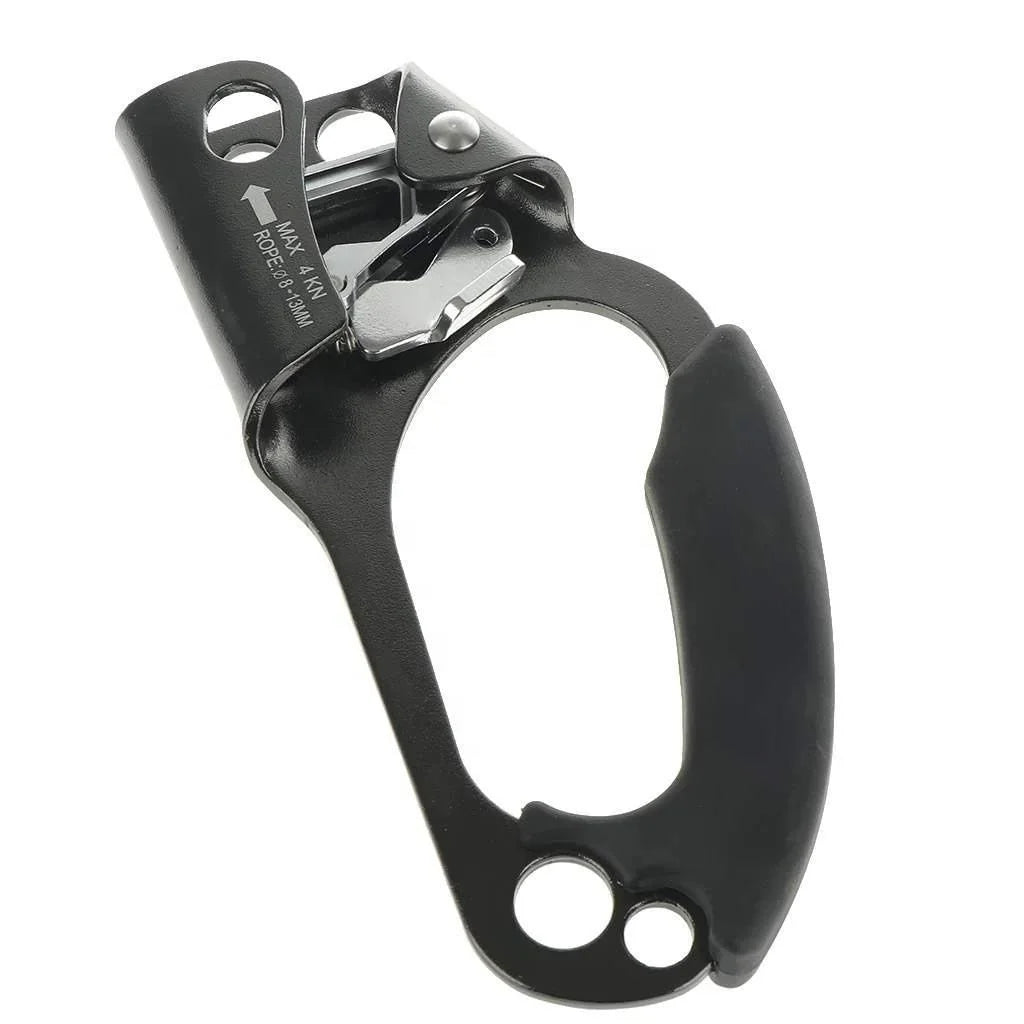 Outdoor Rock Climbing Hand Ascender – Left & Right Hand SRT Rope Ascend Device Mountaineering Tool