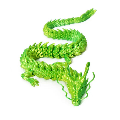 3D Printed Movable Snake Figurine – Realistic Jointed Simulation Ornament for Home & Office, 2025 New Year Craft Gift