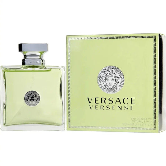 Versace Heartwarming Mediterranean Eau de Toilette for Women – Fresh Floral Woody Scent 100ml