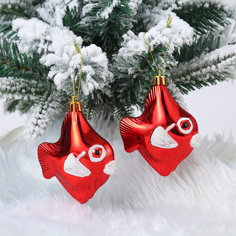 Christmas Tree Hanging Ornament – Red & White Candy Cane Pendant for Xmas, Home Decor & New Year 2024