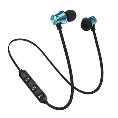 XT11 Wireless Sports Earphones – In-Ear Waterproof Neckband Bluetooth Headset with Mic