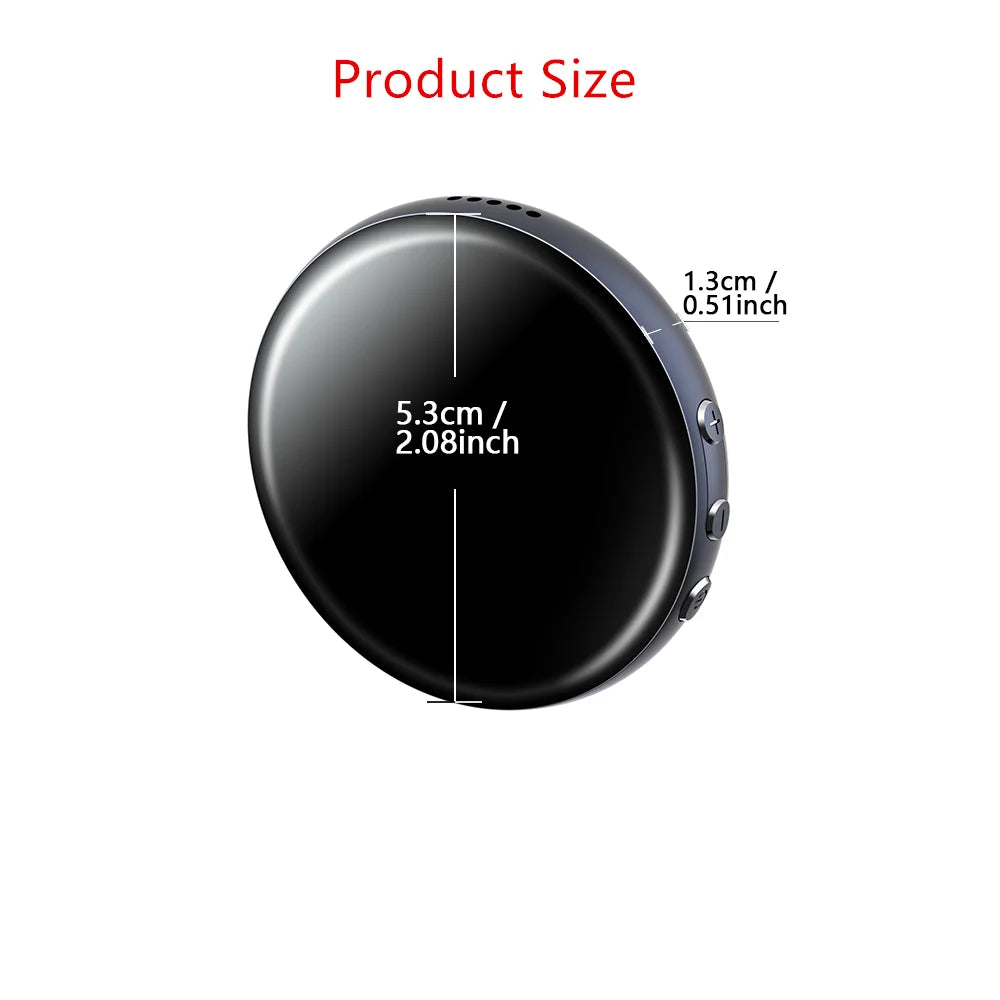 Digital Voice Recorder 64GB – Activated USB Flash Magnet Dictaphone with HD Noise Reduction, 100-Hour Audio & MP3 Player