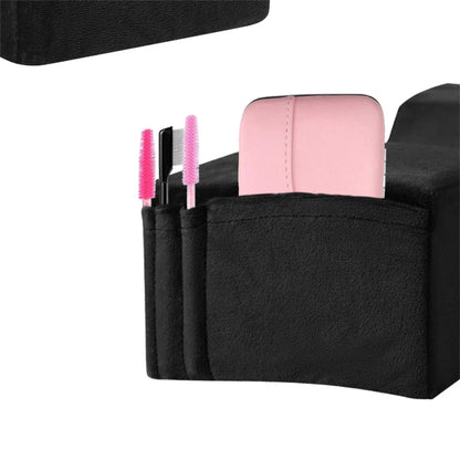 Pink Eyelash Neck Pillow – U-Shaped Memory Foam Support for Lash Extension Accessories