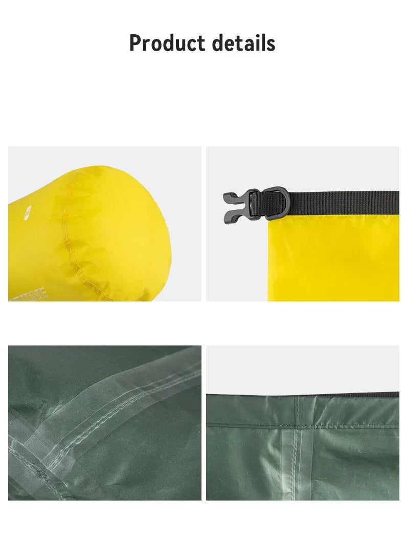 Waterproof Dry Bag Sack - Ultralight Storage for Swimming, Rafting, Kayaking & Sports (3L-75L)