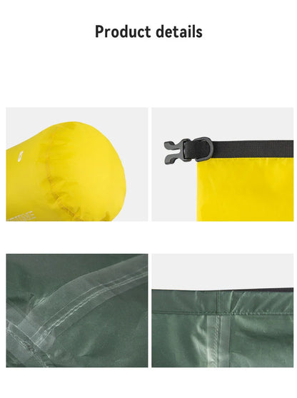 Waterproof Dry Bag Sack - Ultralight Storage for Swimming, Rafting, Kayaking & Sports (3L-75L)