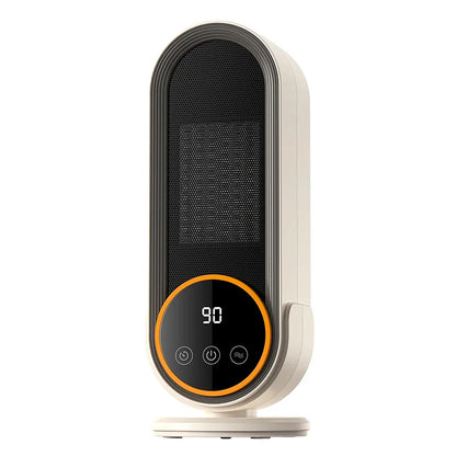 Electric Fan Heater – Household Winter Foot Warmer Energy-Saving Hot Air Heater
