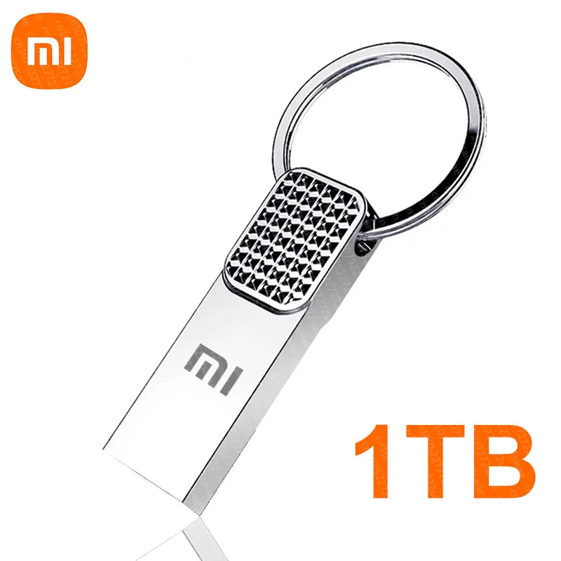 Xiaomi 2TB USB 3.2 Flash Drive — Metal Mini SSD U Drive, Type-C, High-Speed Transfer, Waterproof Pen Drive
