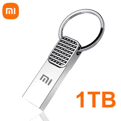 Xiaomi 2TB USB 3.2 Flash Drive — Metal Mini SSD U Drive, Type-C, High-Speed Transfer, Waterproof Pen Drive