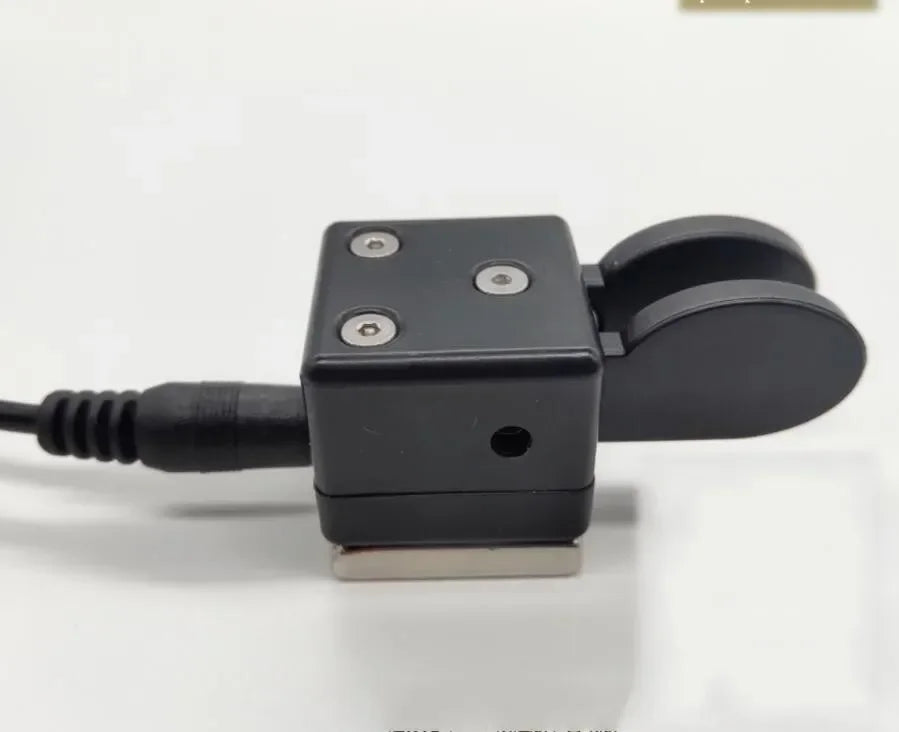 Mini Dual Paddle Key Morse Key - CW Key with Automatic Base and Magnetic Adsorption for Shortwave Radio
