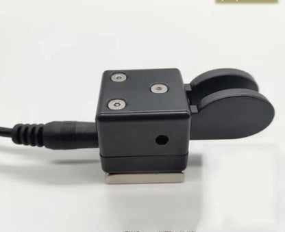 Mini Dual Paddle Key Morse Key - CW Key with Automatic Base and Magnetic Adsorption for Shortwave Radio
