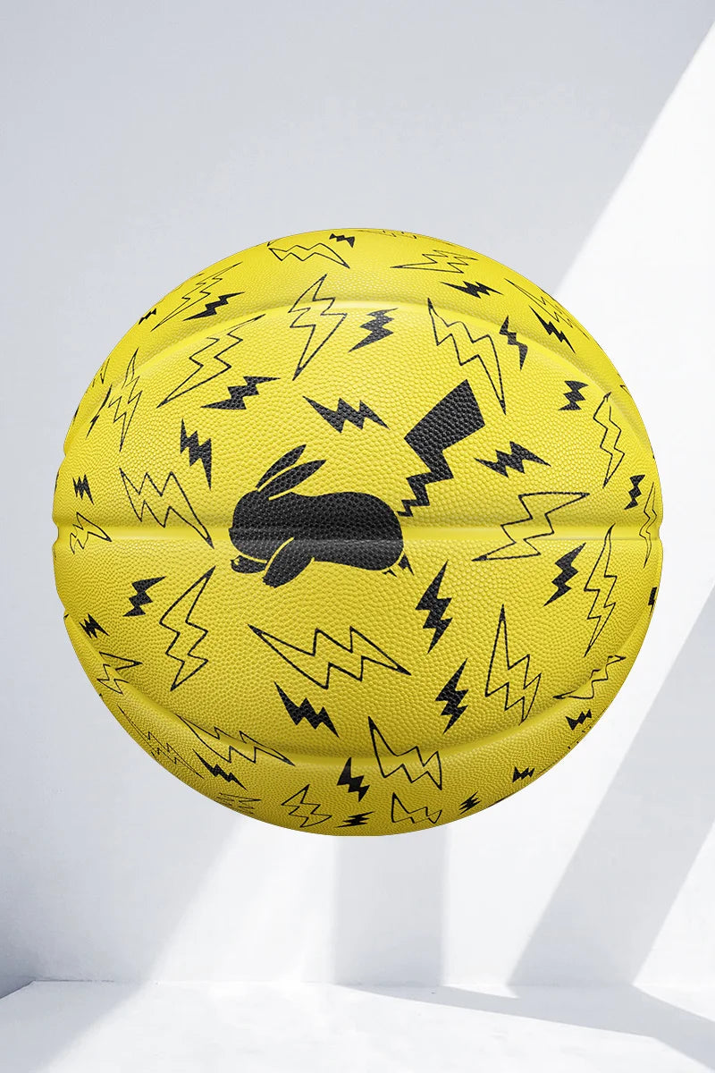 Professional PU Leather Basketball Size 7 – Indoor & Outdoor Game Ball with Pump