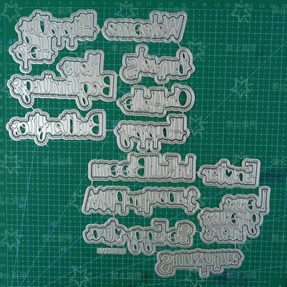 Alarm Clock Clear Stamps & Metal Cutting Dies Set – DIY Scrapbook Embossing Tools for Card Making, Paper Craft & Album Decoration (April 2026 New)