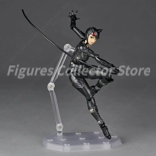 KO Kaiyodo Revoltech Yamaguchi Catwoman Action Figure – Collectible Toy Gift