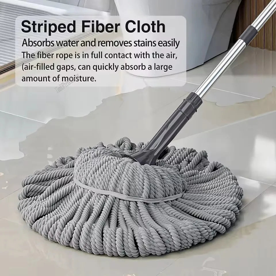 Multi-Functional Microfiber Mop | Automatic Rotating Self-Twisting Mop for Easy Hand-Free Cleaning | Household Water Mop