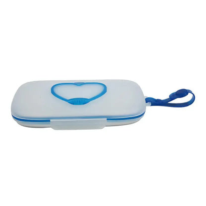 Portable Baby Wipe Dispenser – Refillable Wet Tissue & Mask Holder, Reusable Travel Storage Box