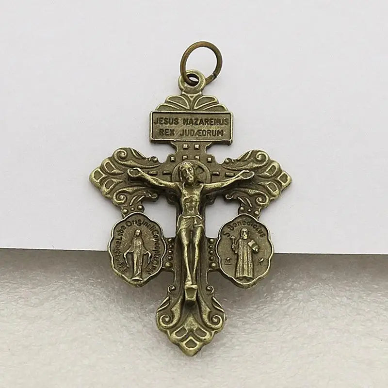 Vintage Cross Zinc Alloy Pendants - Fashion Charms for DIY Bracelets, Necklaces, Jewelry Making and Crafting Accessories