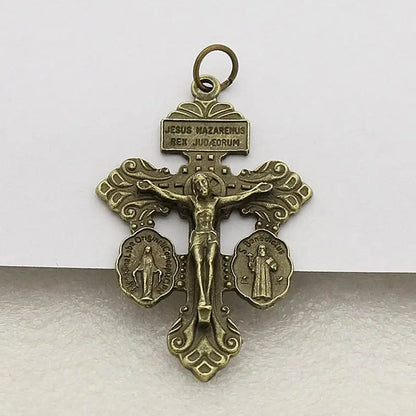 Vintage Cross Zinc Alloy Pendants - Fashion Charms for DIY Bracelets, Necklaces, Jewelry Making and Crafting Accessories