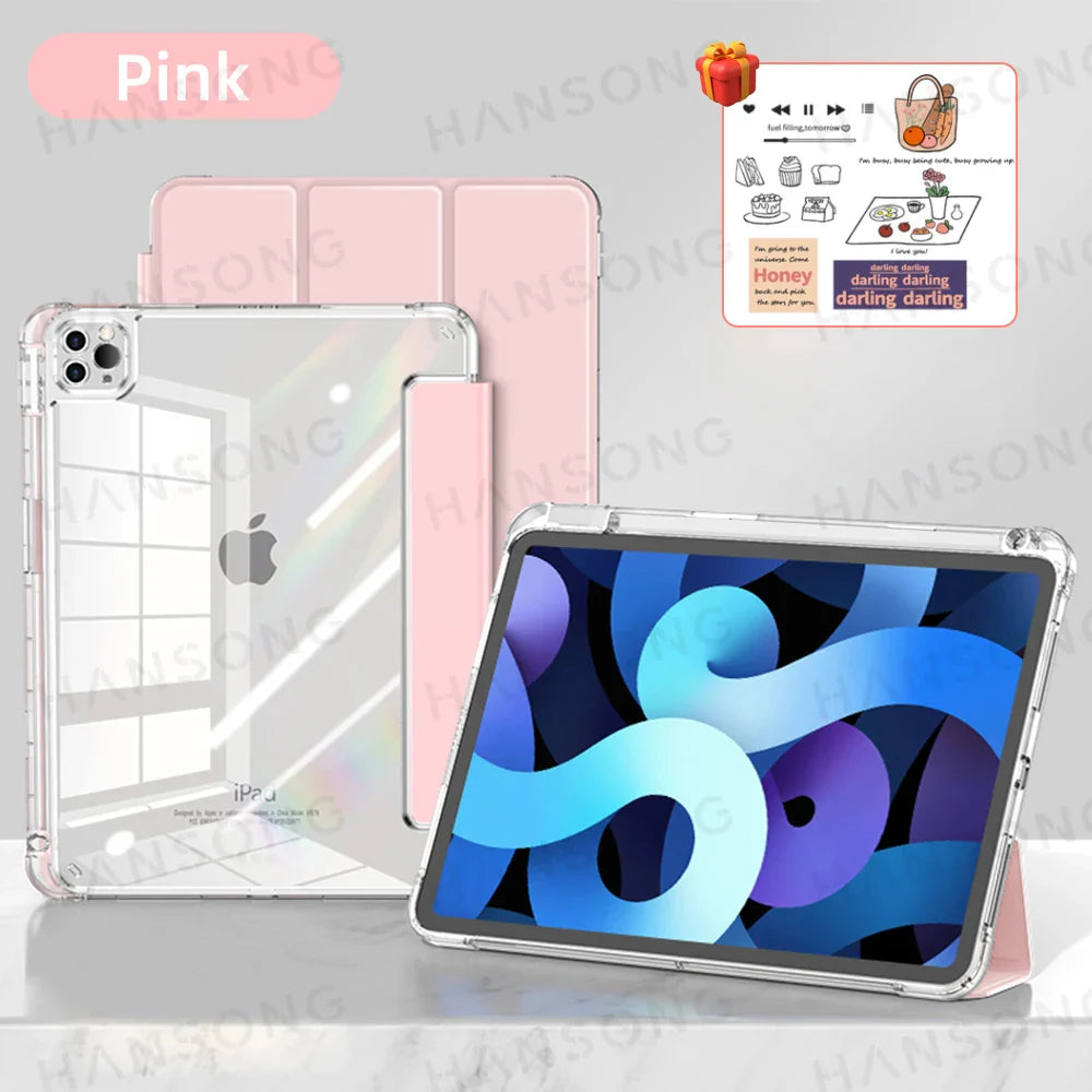 Universal iPad Case — Compatible with iPad Air, Pro, Mini & 10th/11th Gen Models — Protective Cover for 7–13-inch Tablets