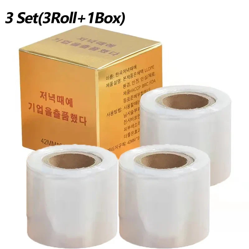 Tattoo Eyebrow Microblading Preservative Film Plastic Wrap Roll – 42mm x 200m Semi Permanent Makeup Supplies