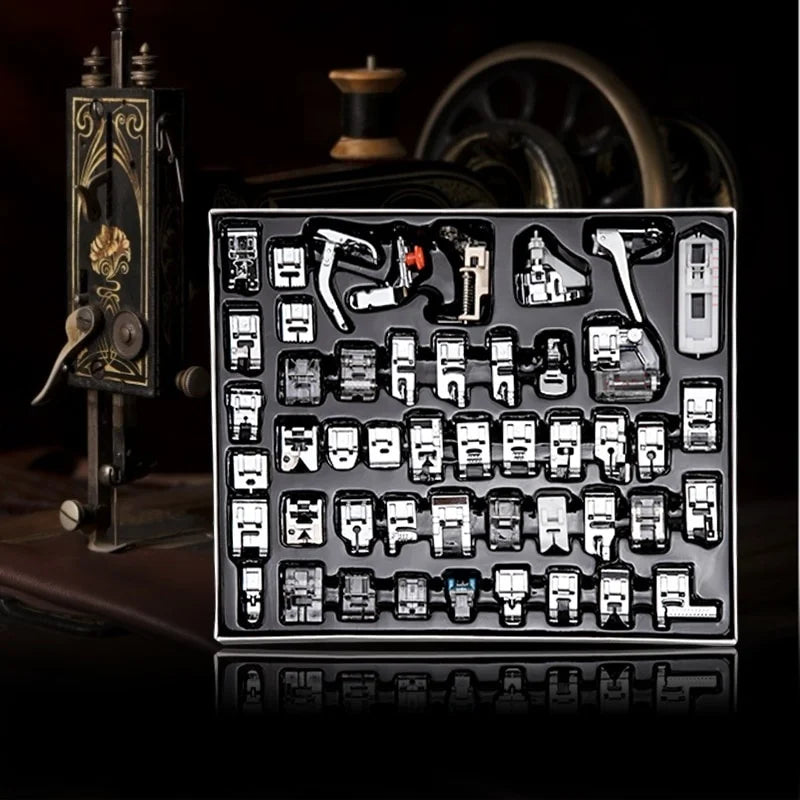 32pcs Sewing Machine Presser Foot Kit: Complete Feet Set for Sewing Machines