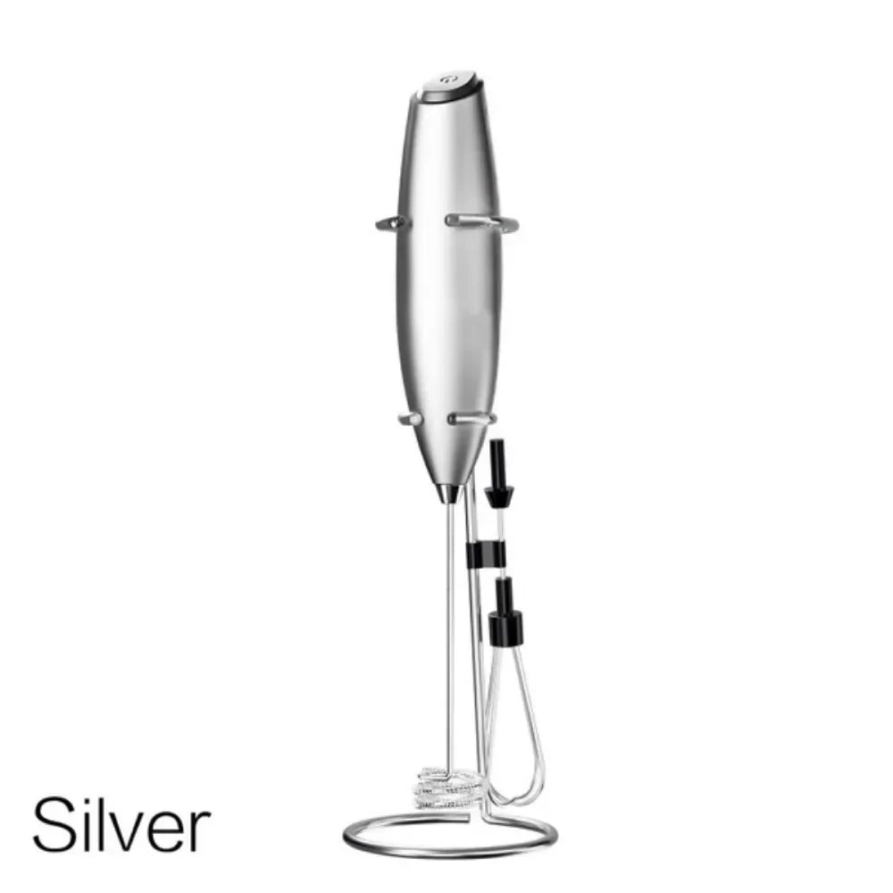 Powerful Electric Milk Frother — Handheld Mini Whisk for Coffee, Latte & Cappuccino, Kitchen & Household Tool