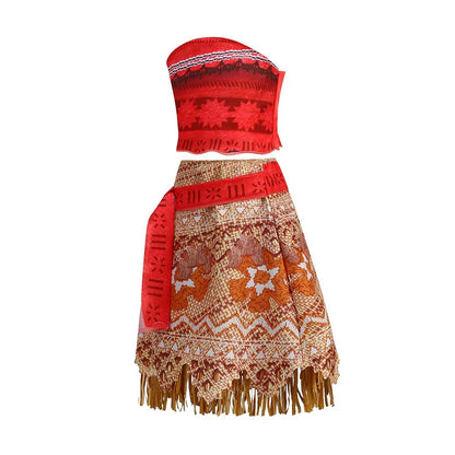 Moana Princess Costume Dress - Girls Carnival, Cosplay & Role Play Outfit