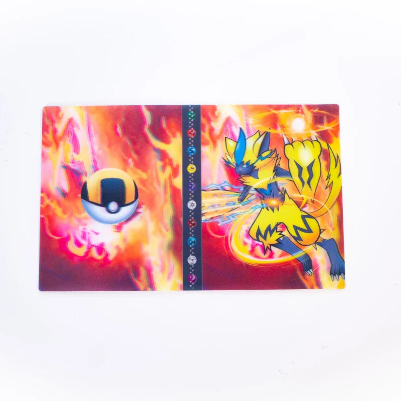 Charizard 240Pcs Card Album – Anime Card Binder for Mewtwo, Charizard & Collections, Protector Folder Gift