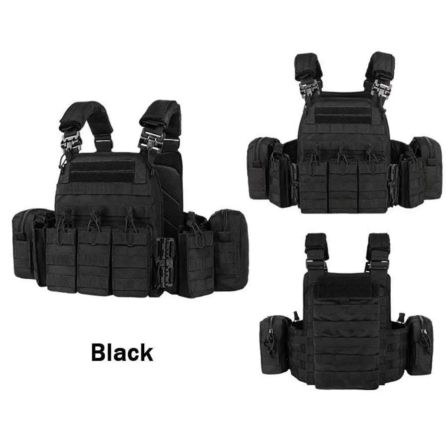 YAKEDA Quick-Disassembly Training Vest – Detachable, Expandable, Comfortable, Breathable, Wear & Tear-Resistant