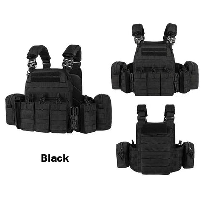 YAKEDA Quick-Disassembly Training Vest – Detachable, Expandable, Comfortable, Breathable, Wear & Tear-Resistant