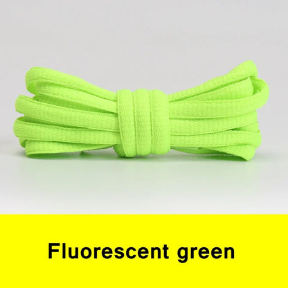 Oval & Semicircle Sneakers Shoe Laces – Classic Woven Round Shoelaces for Adult Unisex Casual & Sports Shoes