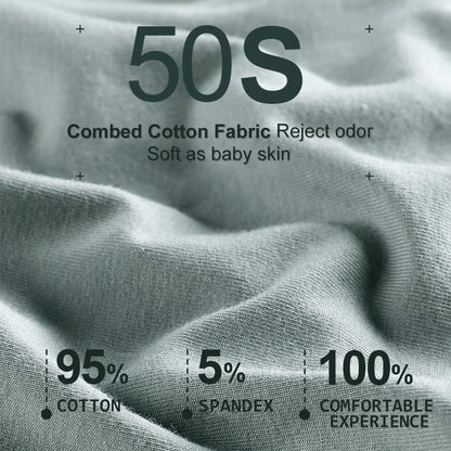 5-Pack Women’s High Waist Cotton Underwear – Tummy Control & Butt Lift, Breathable Antibacterial Comfort, No Ride-Up