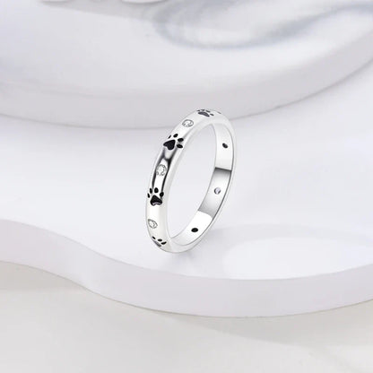 925 Sterling Silver Ring – Infinite Love Star & Moon Design for Women, Wedding Jewelry Gift