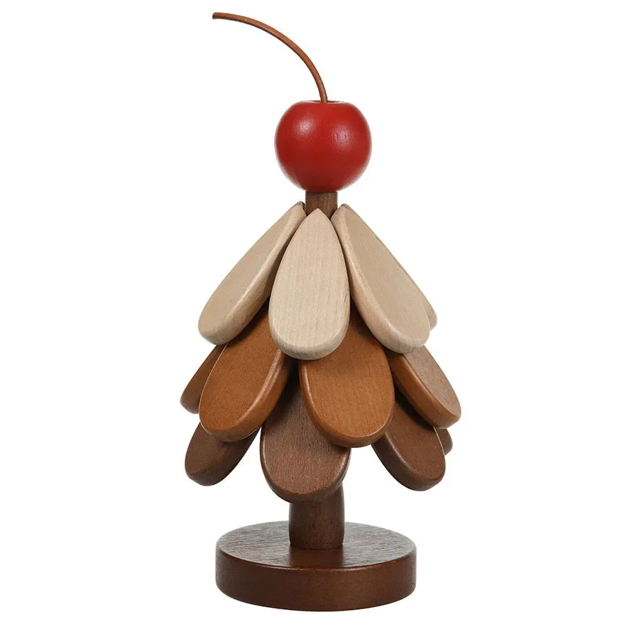 Tree Shape Solid Wood Insulation Mat – Anti-Scalding Pot Mat for Dining Table, Creative Festival Gift & Home Decor