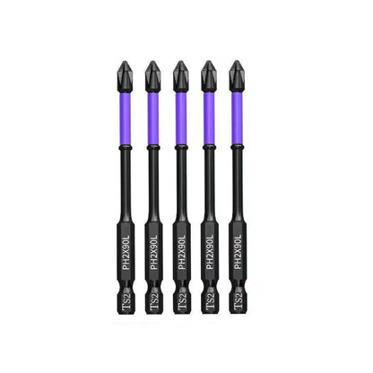 5–60PCS PH2 Magnetic Impact Driver Bit Set – Alloy Steel Cross Screwdriver Bits for Drill & Screw Driving Non-Slip Tool Kit