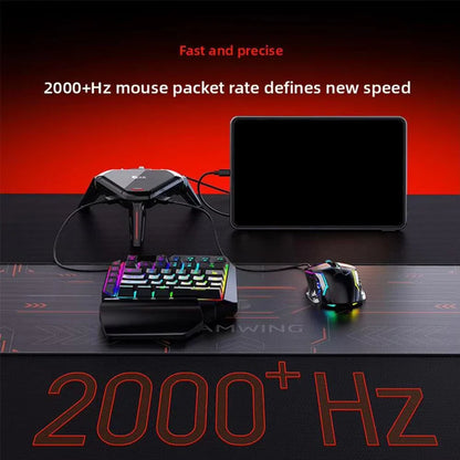 HOT GAMWING Jiaying Scorpion 2Pro / Moxie 2 Pro — 100Mbps Keyboard & Mouse Converter for Android 10+ (PUBG Ready)