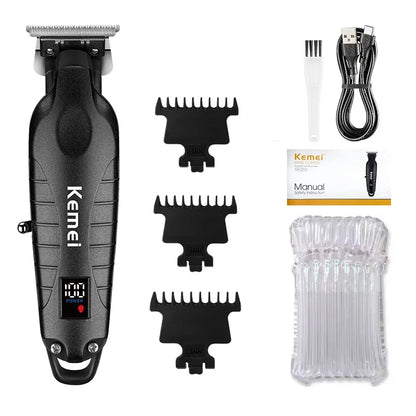 Kemei Hair Clipper Kit — Electric Trimmer & Shaver for Men, KM-2290/2293/1102