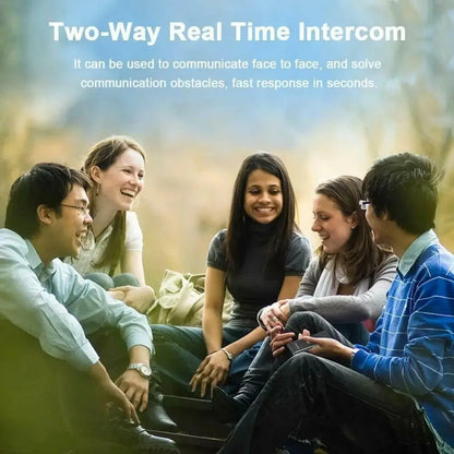 Wireless Voice Translator – 40 Languages Real-Time Two-Way Smart Instant Translation Device for Business, Travel & Study