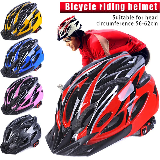 Adult Mountain Bike Helmet - Integrally Molding Cycling Helmet for Men & Women, Bicycle Safety Cap