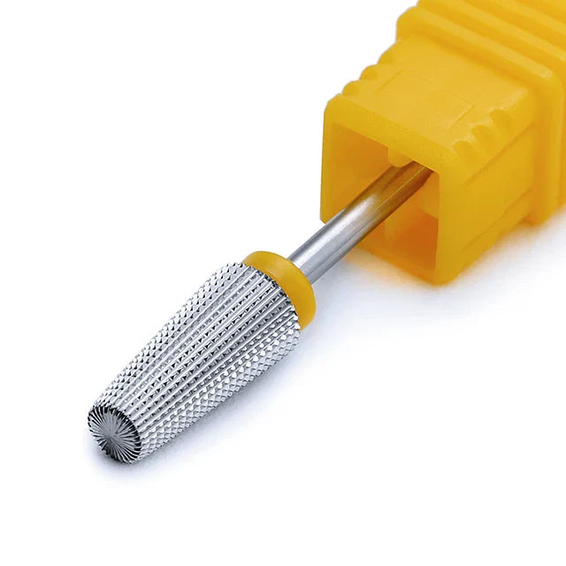 Purple 5-in-1 Tapered Carbide Nail Drill Bits - Milling Cutter for Manicure, Gel & Acrylic Removal, Nail Accessories Tool