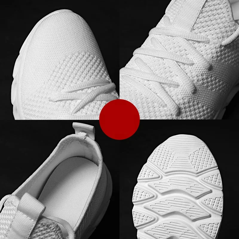 Men's Light Running Shoes – Comfortable, Breathable, Anti-Skid & Wear-Resistant Sneakers for Jogging & Sports