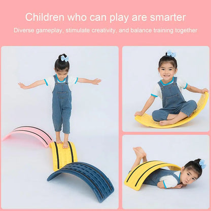 New Twisting Balance Board for Kids - Non-Slip Wobble Training Toy for Boys & Girls